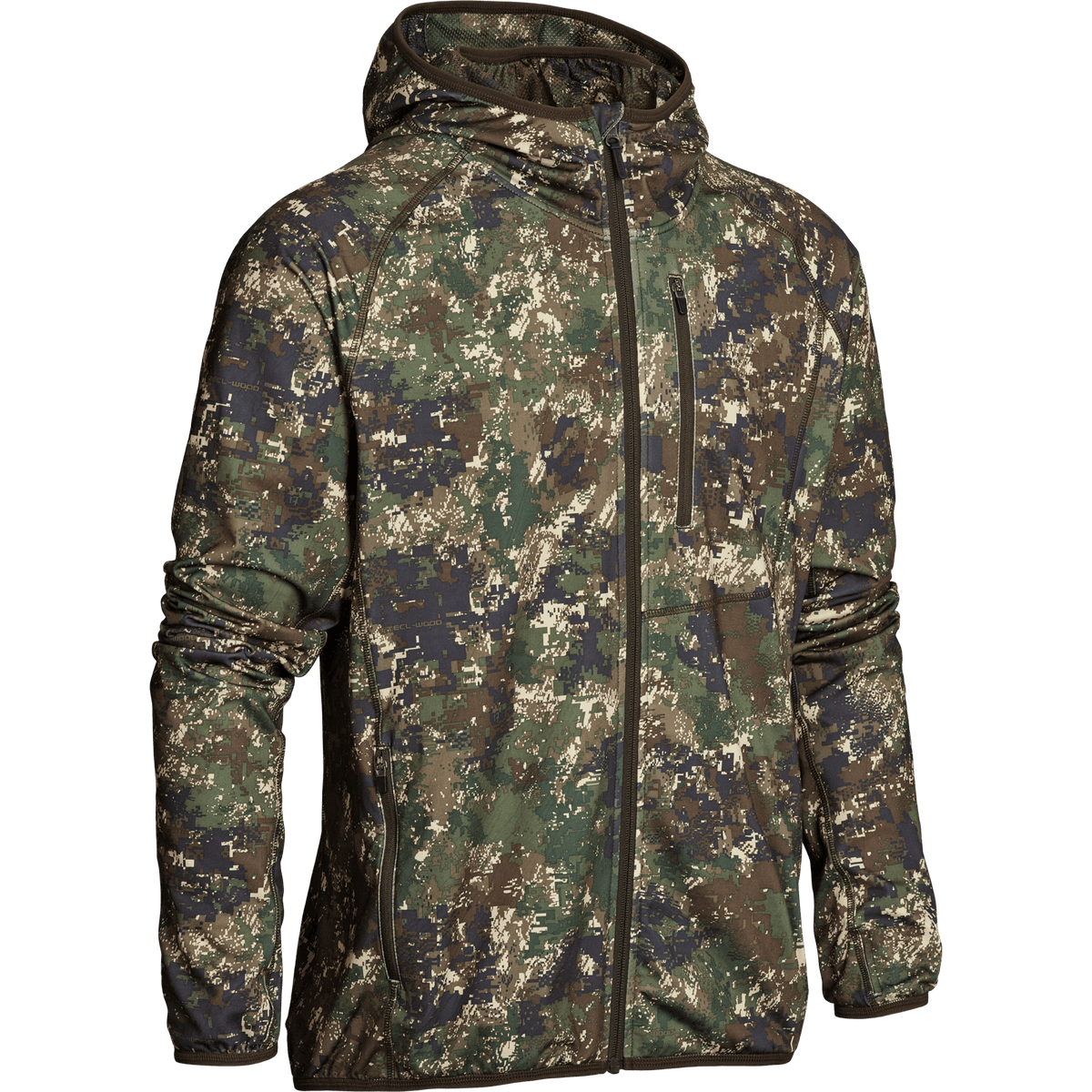 ALVAR Lightweight Hoodie w. Zipper - Opt2 ALVAR Lightweight Hoodie w. Zipper - Opt2