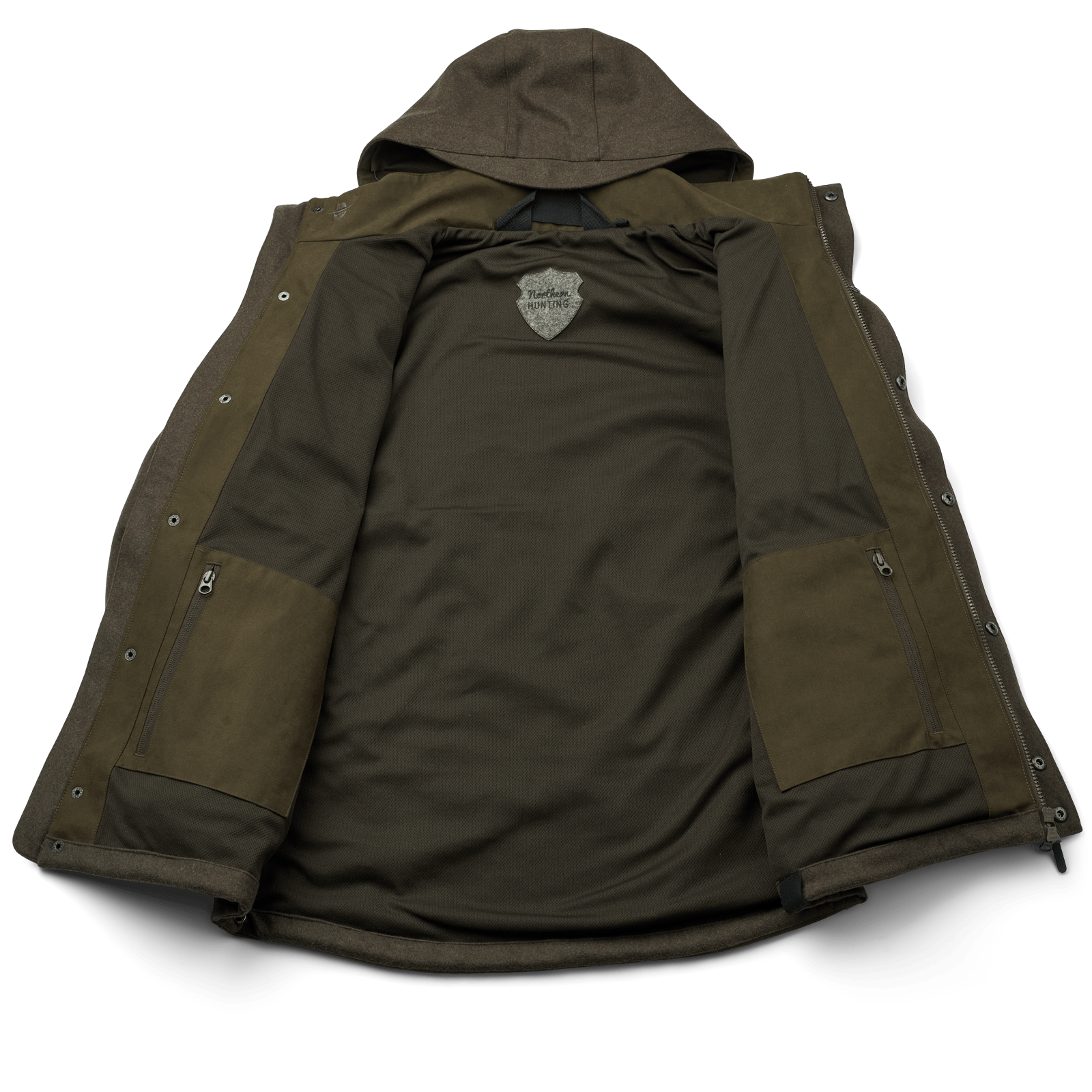 ASBJORN JORG Hunting Jacket - Dark Green