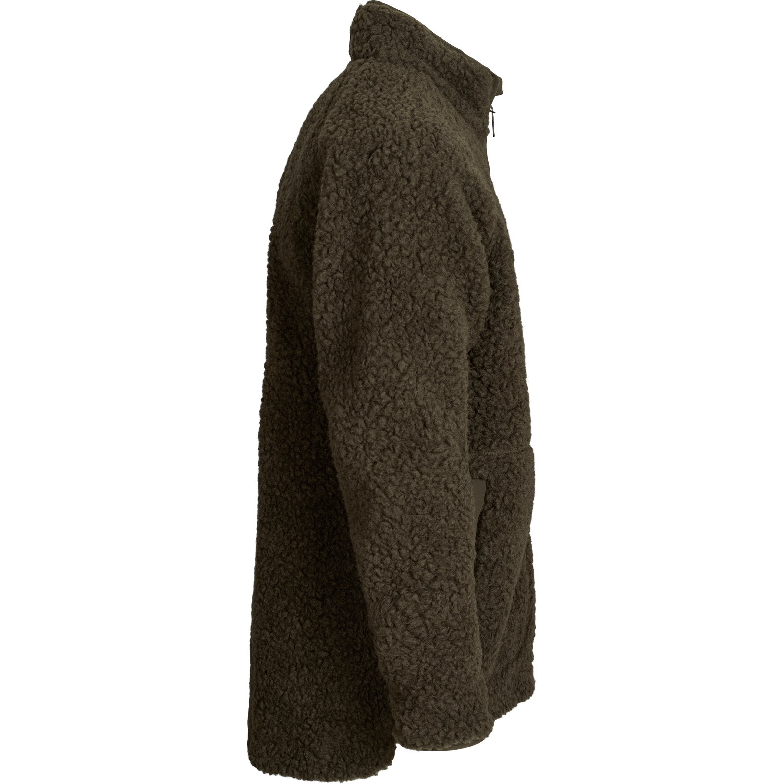 HALFDAN Fleece Jas - Donkergroen
