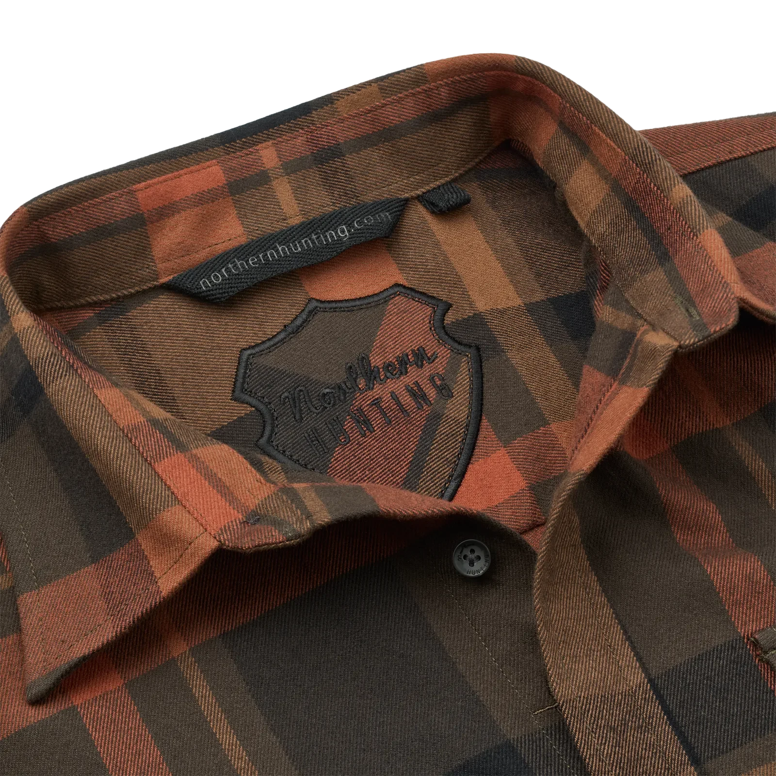 FJORD Organic Cotton Shirt - Orange