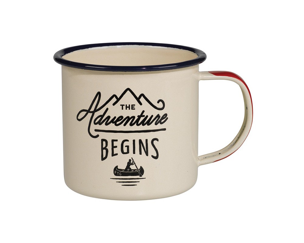 GENTLEMENS HARDWARE Enamel Mug White