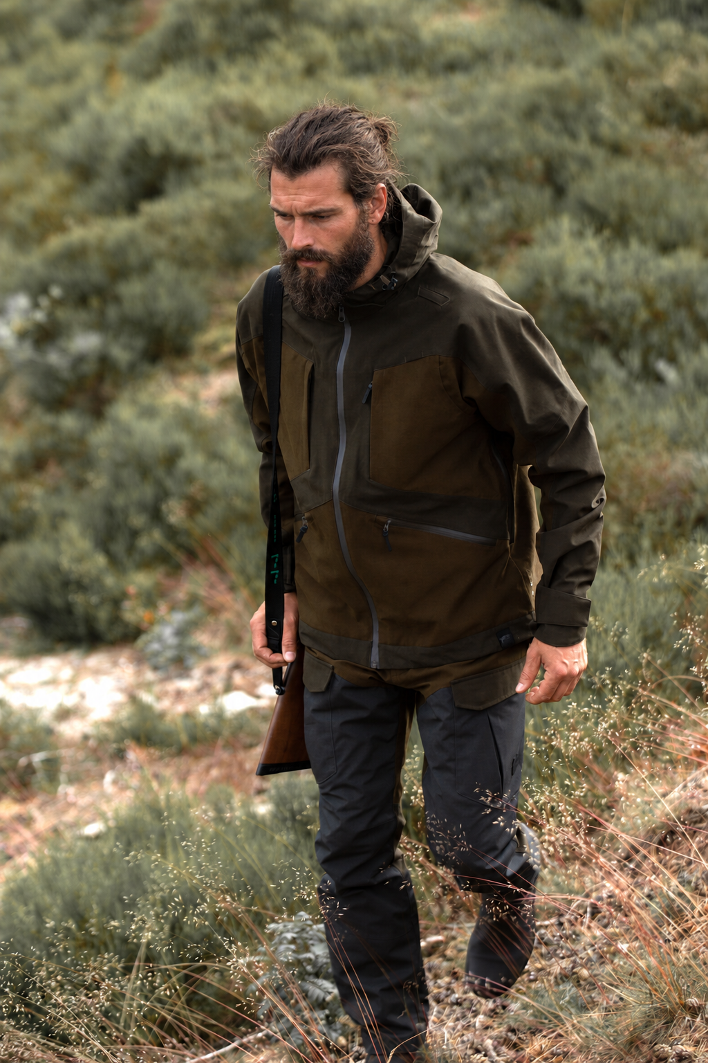 GEIR AGNAR G2 KEVLAR Byxor m. membran - Grön/Blå