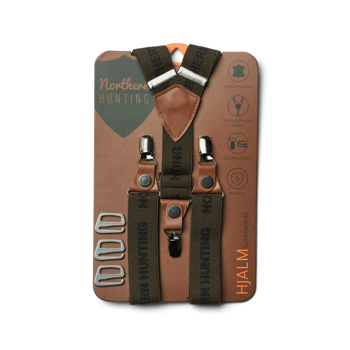 HJALM Suspenders - Green
