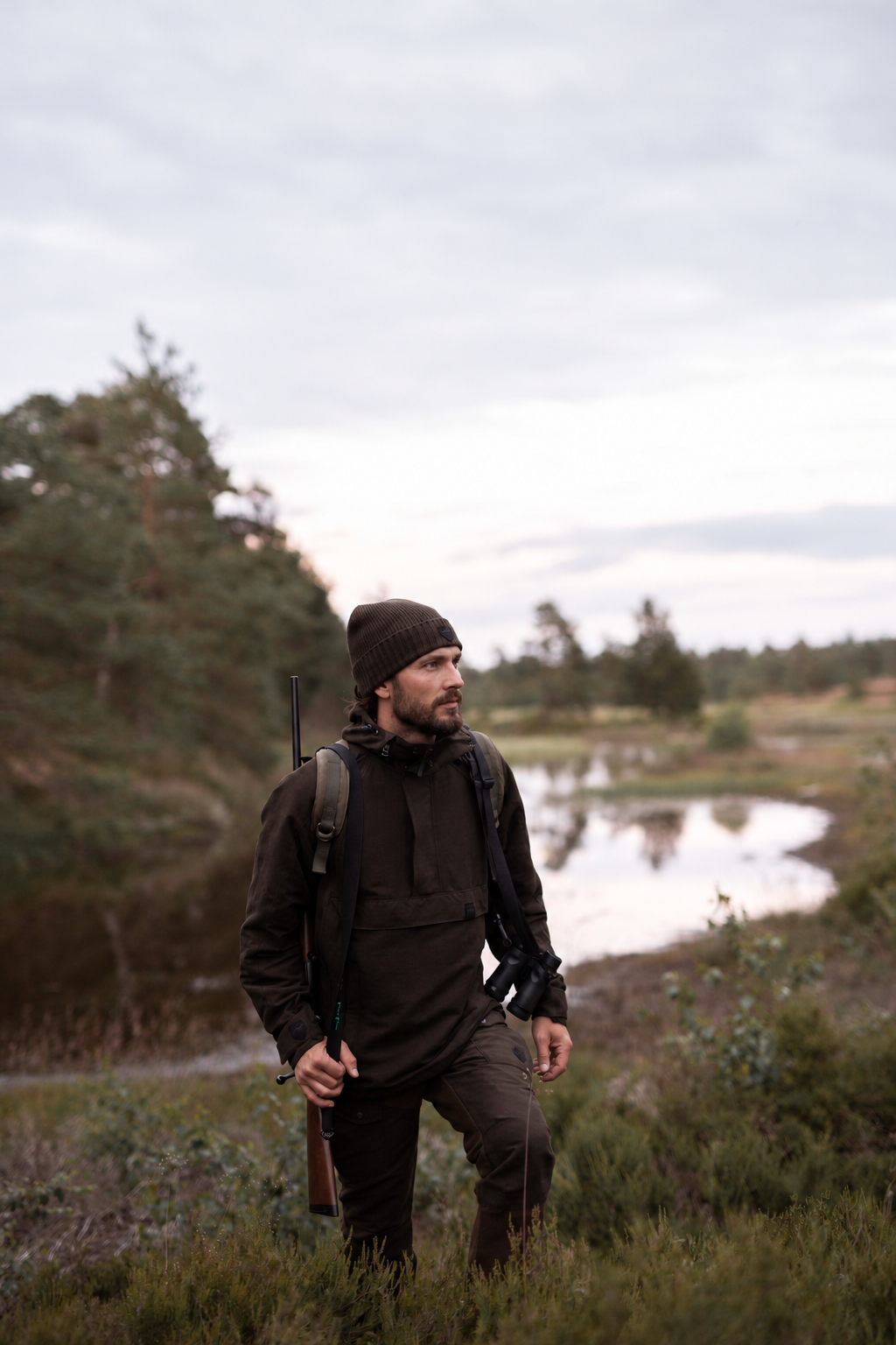 ASMUND VALI All-round Anorak - Dark Green
