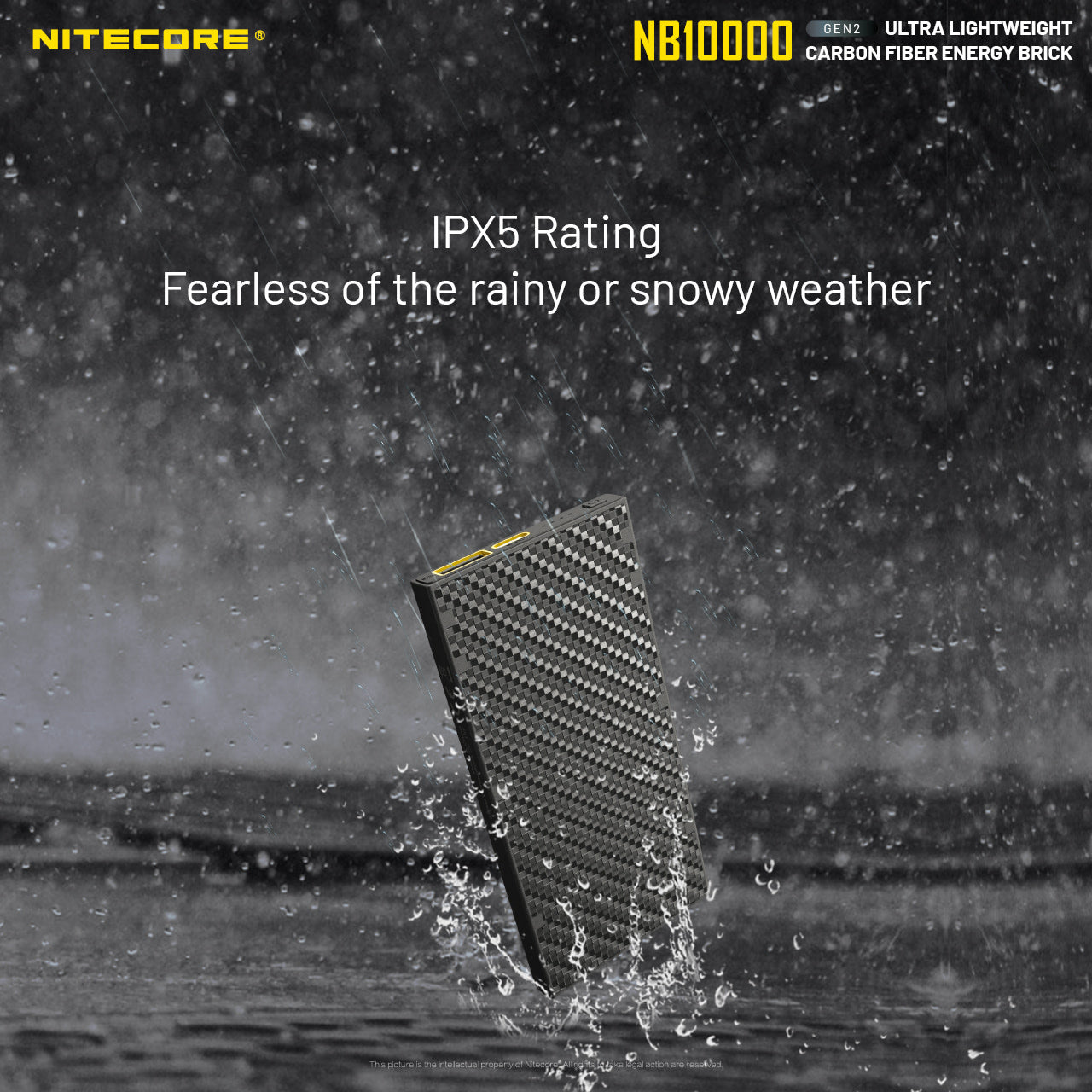 REIDAR POWERBANK - NITECORE NB10000 GEN2 Black