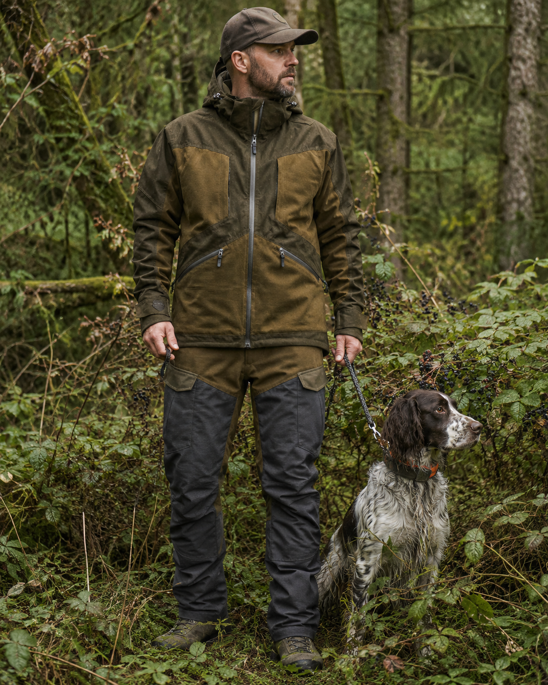 GEIR AGNAR G2 KEVLAR Outdoor Trousers - Greeen/Blue